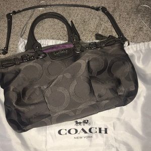 COACH GRAY PURSE